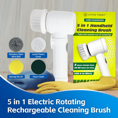 5-IN-1 ELECTRIC CLEANING BRUSH