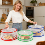 Pop Up Food Covers, Mesh Fly Protection, Picnic Cover 3 Pack