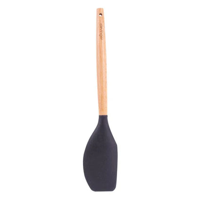 Beechwood & silicone spatula charcoal