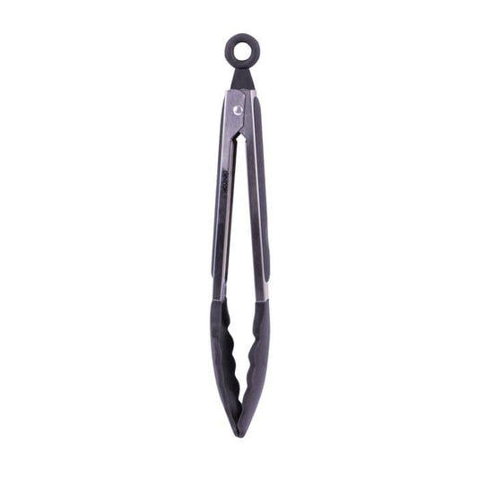 Stainless steel & silicone tongs charcoal