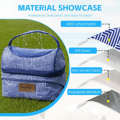 Lazy Dayz Insulated Deluxe Lunch Cooler - Makena