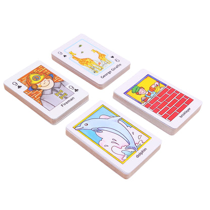 Crazy Eight Hearts Old Maid Fish Educational children card games - Fish