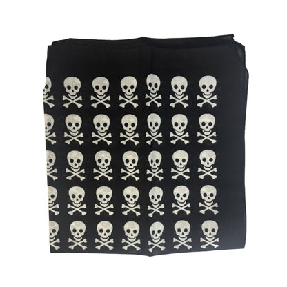 Pirate bandana with skulls