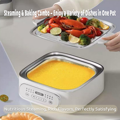 Hoper Layer Multifunctional Three-layer Stainless Steel Steamer AU Modeal