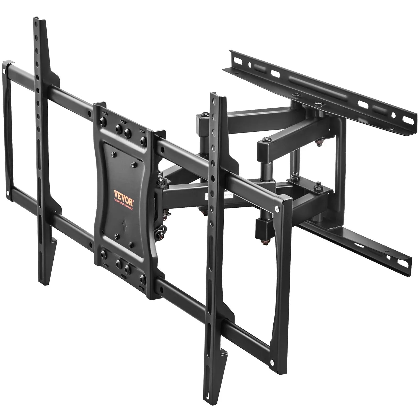 VEVOR Full Motion TV Mount Fits for Most 37-75 inch TVs, Swivel Tilt Horizontal Adjustment TV Wall Mount Bracket with 4 Articulating Arms, Max VESA 600x400mm, Holds up to 132 lbs - Mekamart Australia