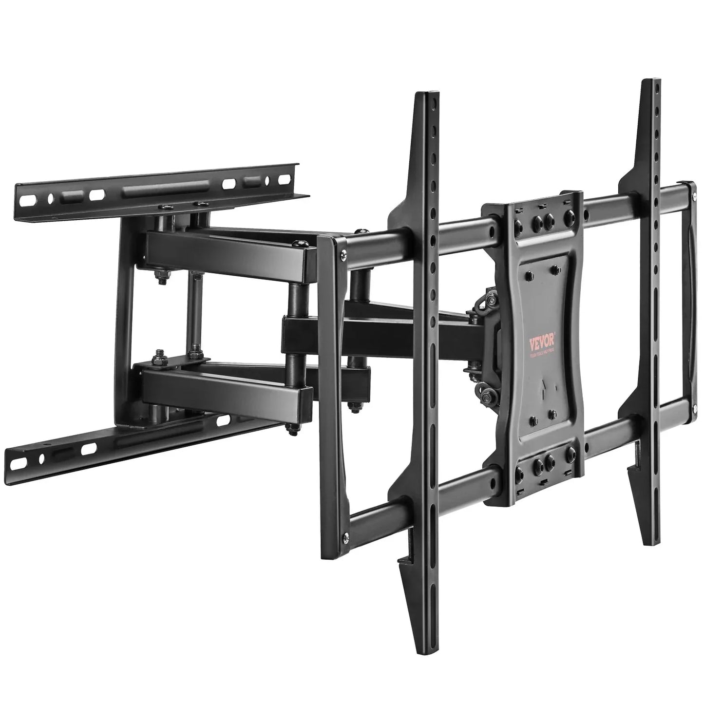 VEVOR Full Motion TV Mount Fits for Most 37-75 inch TVs, Swivel Tilt Horizontal Adjustment TV Wall Mount Bracket with 4 Articulating Arms, Max VESA 600x400mm, Holds up to 132 lbs - Mekamart Australia