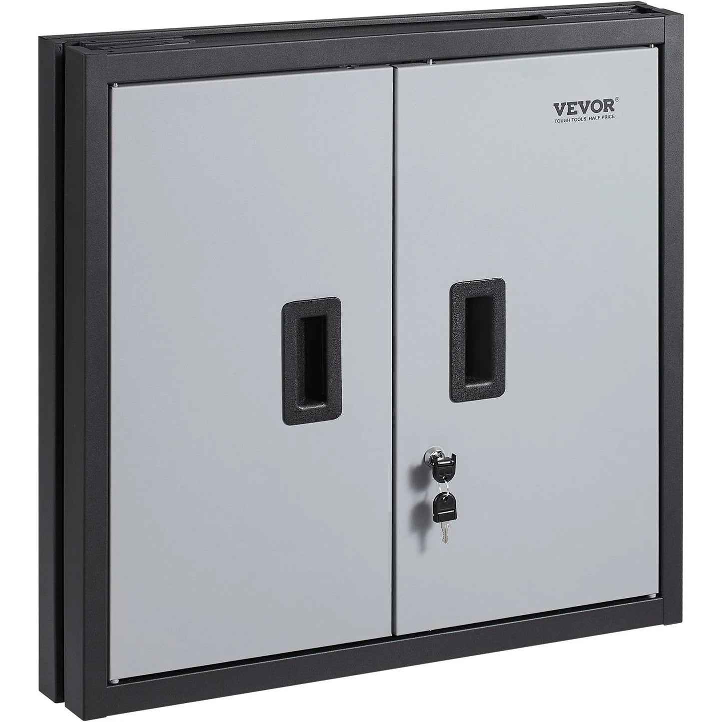 VEVOR Foldable Wall Cabinet Garage Cabinet Wall Mounted 26