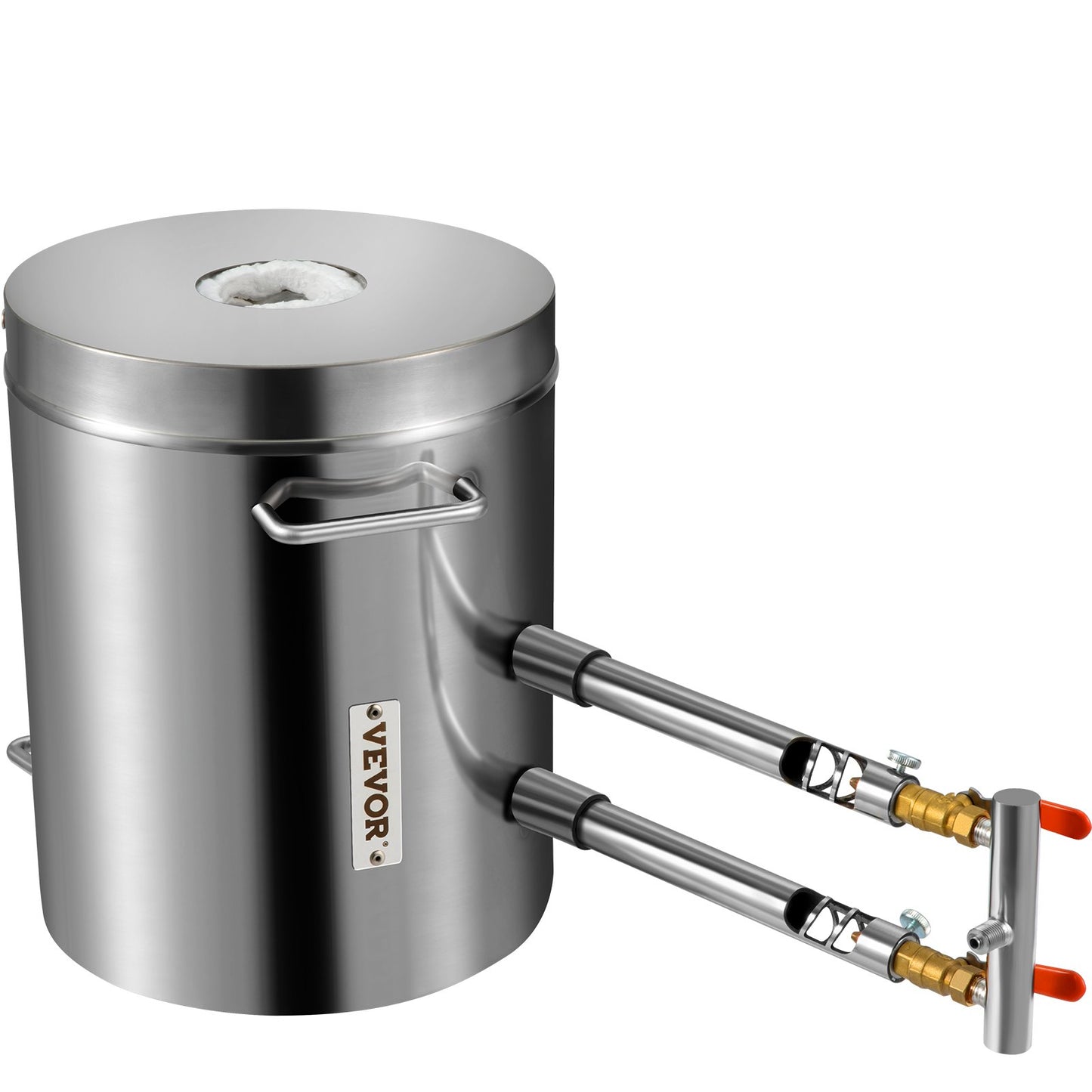 VEVOR 12KG Propane Smelting Furnace Kit Melting Furnace Double Burners 2700℉