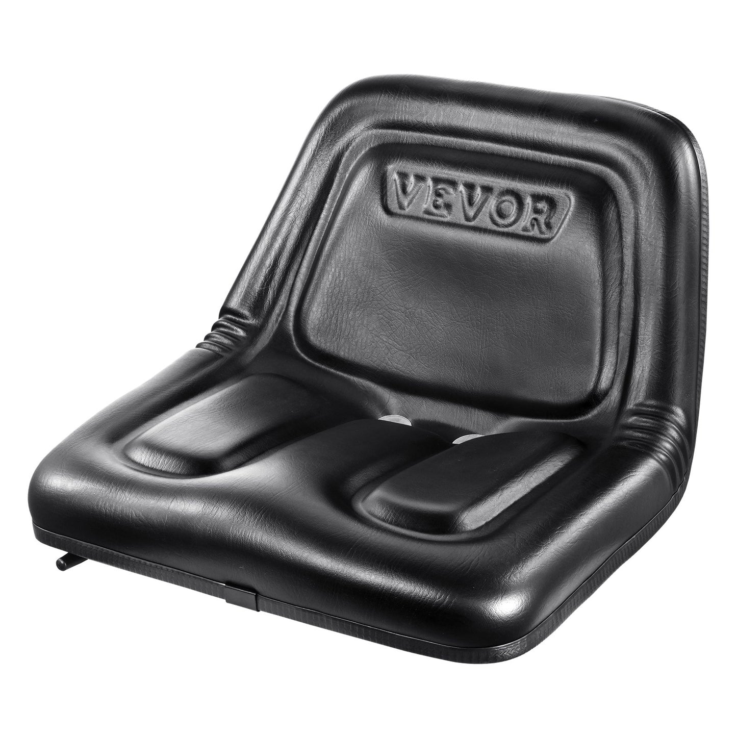 VEVOR Universal Tracor Seat, Lawn Mower Seat with Micro Switch and Drainage Holes, 16-34 cm Extended Slot Tractor Seat for Tractor Loader Excavator