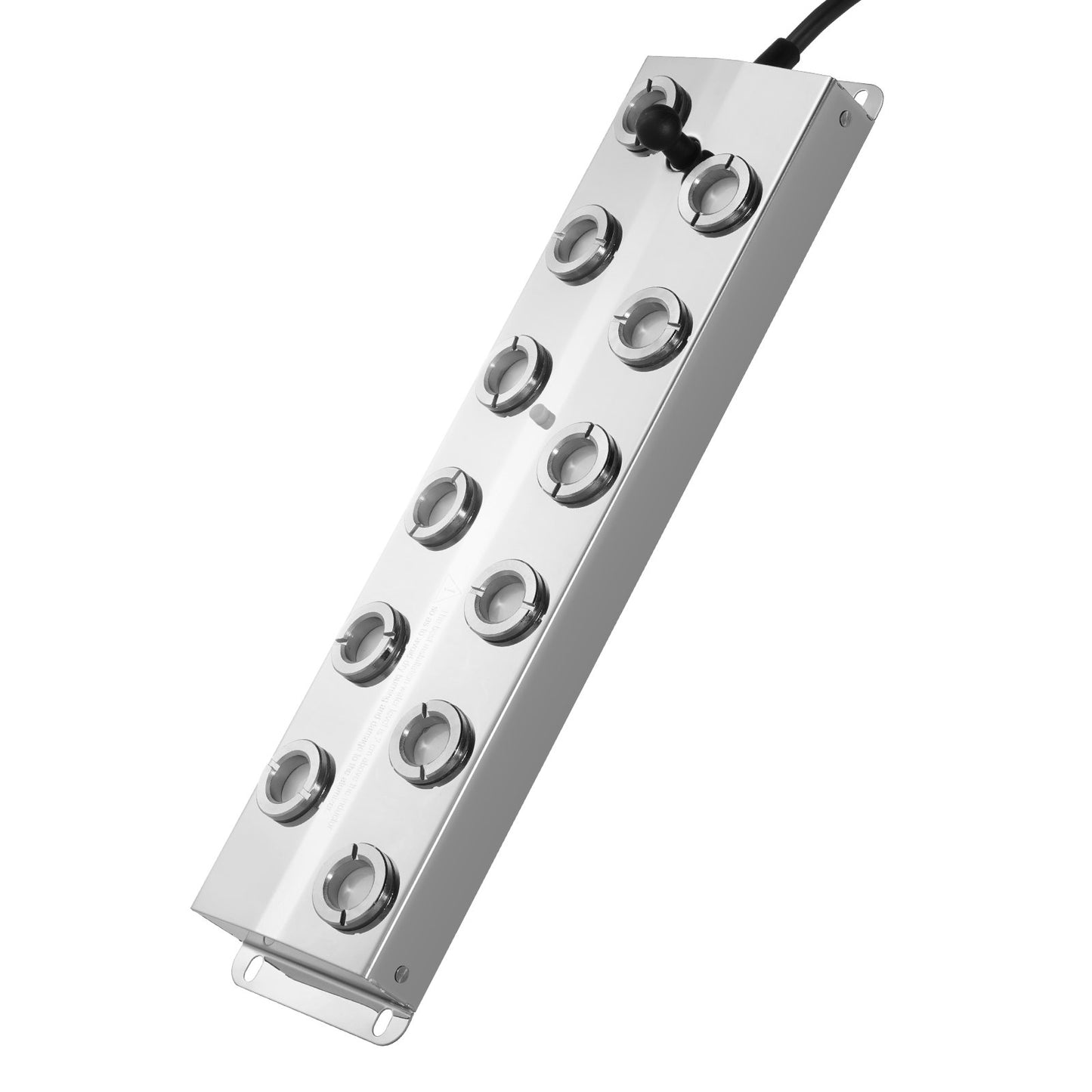 VEVOR Ultrasonic Mist Maker 12 Head, 9000mL/H Ultrasonic Fogger, Mist Maker with 300W IP67 Waterproof Power Supply, Buoy, Replacement Discs, for Pond, Garden, Rockery, Greenhouse, Halloween Decoration