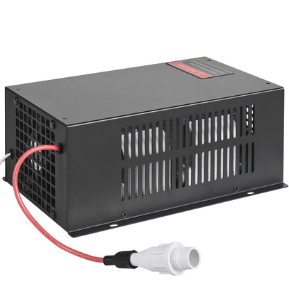 VEVOR CO2 Laser Power Supply, 100W, Power Supply for 100W Laser Tube, Constant Current Protection, Open Circuit Protection, Fast Heat Dissipation, Compatible for Multi-brand Laser Engravers & Cutters