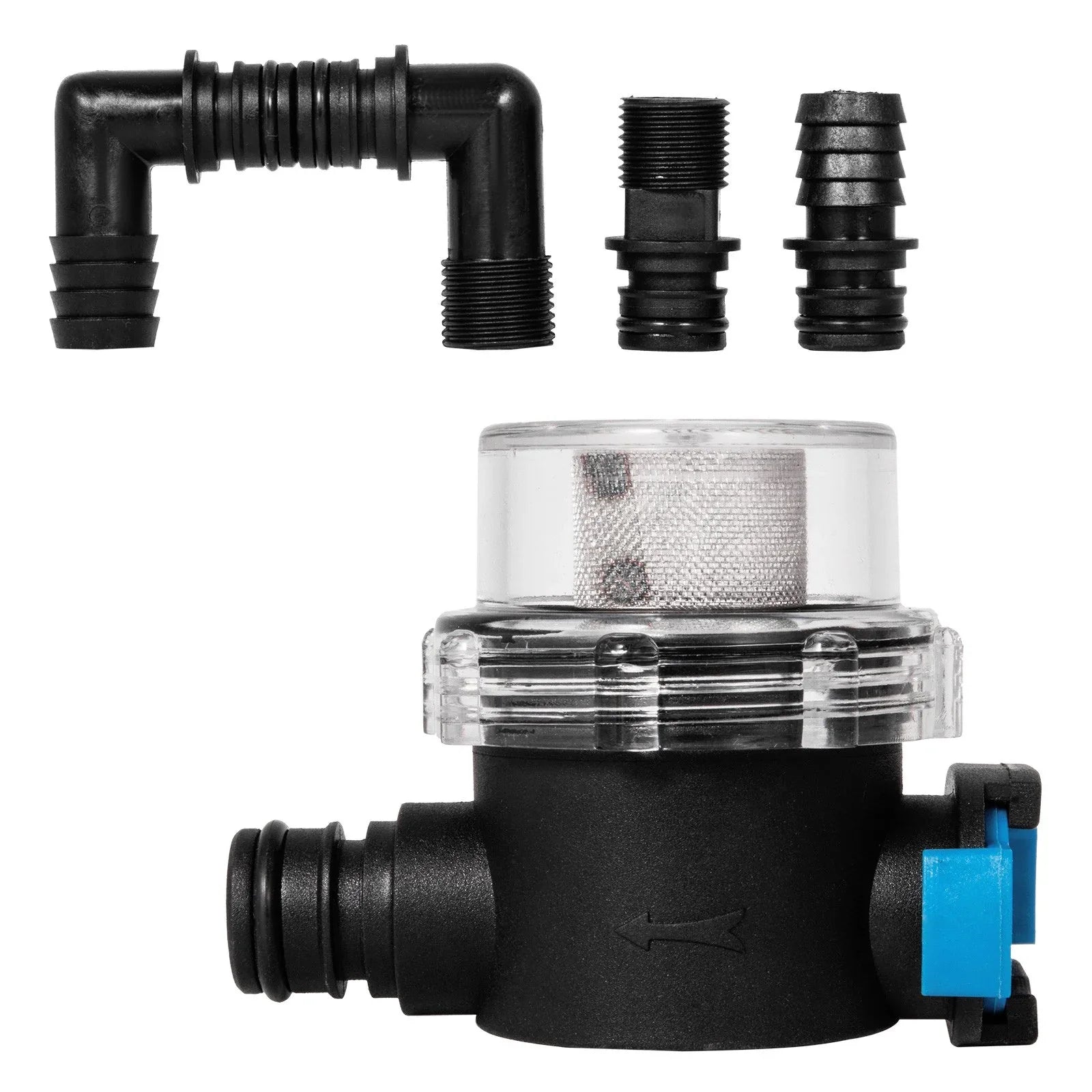 VEVOR Water Pressure Diaphragm Pump, 12V FL-40 High Pressure Diaphragm Water Pump, 40PSI Automatic Self Priming Water Pump, 17L/MIN Misting Booster Sprayer Diaphragm Pump for Caravan Boat RV Garden - Mekamart Australia