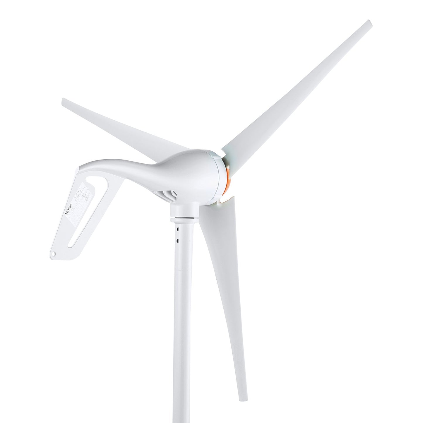 VEVOR 500W Wind Turbine Generator, 12V Wind Turbine Kit, 3-Blade Wind Power Generator with Anemometer, MPPT Controller & Adjustable Windward Direction, Suitable for Home, Farm, RVs, Boats