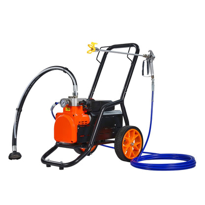 VEVOR Cart Airless Paint Sprayer Diaphragm Paint Airless Sprayer 1700W Electric