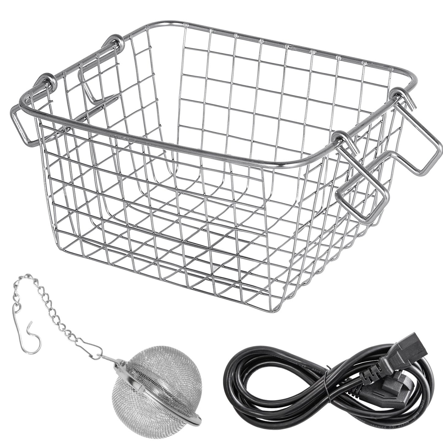 VEVOR Ultrasonic Cleaner 2L Jewelry Cleaning with Digital Timer Ultrasonic Cleaning Machine for Jewellery Rings Watches Eyeglasses Dentures Coins Metal Parts Commercial and Home Use