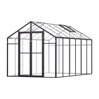 VEVOR Polycarbonate Greenhouse 8 x 12 Ft Outdoor Walk-in Greenhouse for Garden