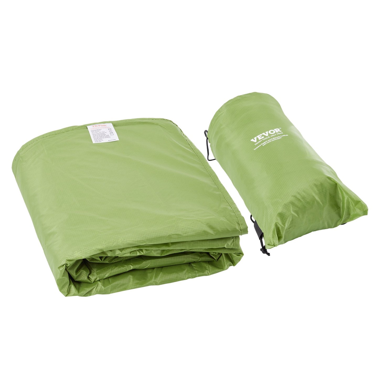 VEVOR Camping Blanket 2 m x 1.5 m Wearable Warm Stadium Blanket Army Green