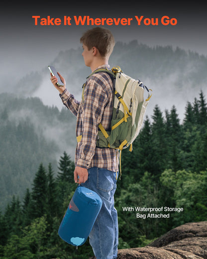 VEVOR Camping Blanket 1.9 m x 1.32 m Wearable Warm Stadium Blanket Outdoor