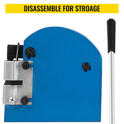 Vevor 2-in-1 Shrinker & Stretcher Set 2 Steel Jaws Sheet Metal Bender Manual Machine