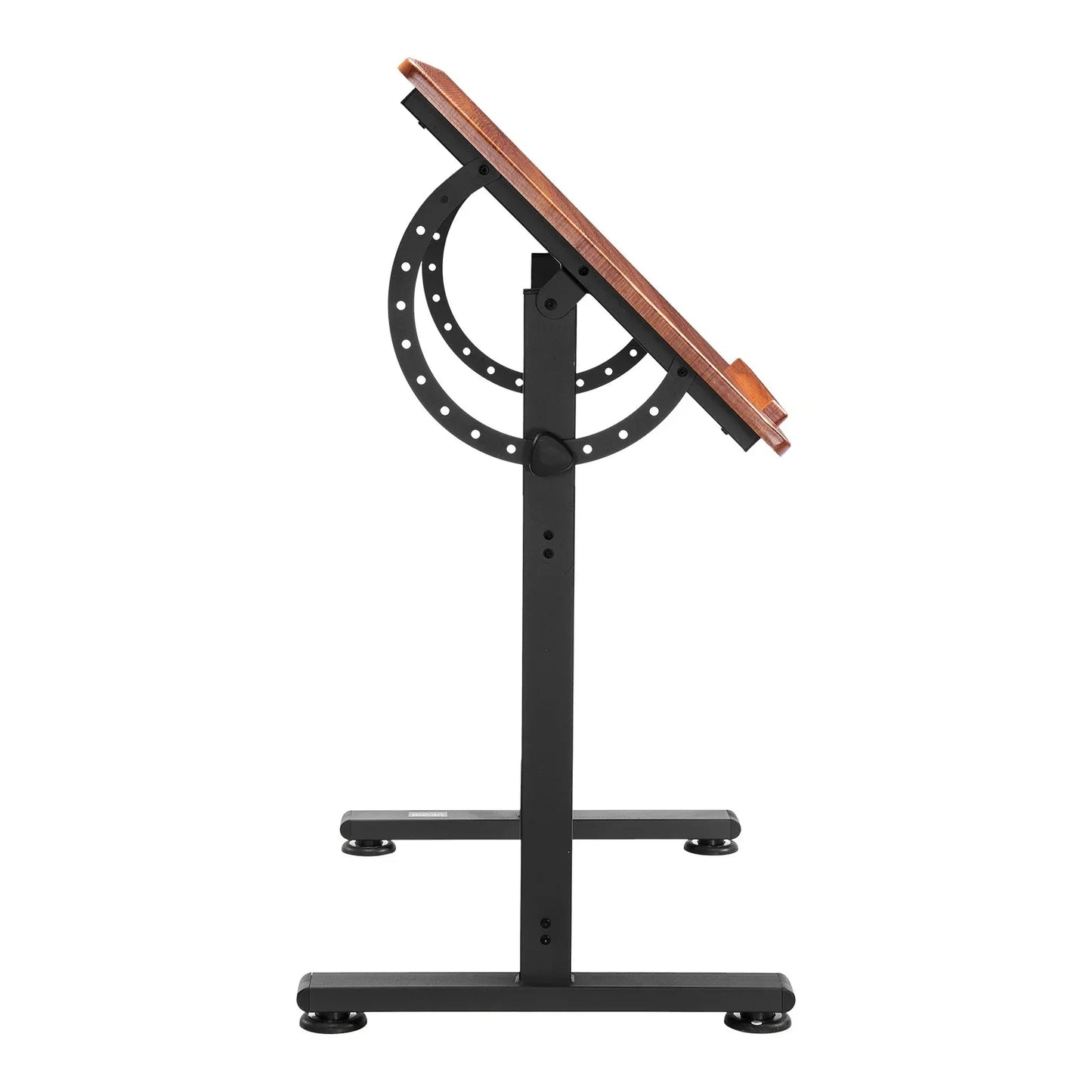 VEVOR Drafting Table Adjustable 0°–90° Tilt Wooden Drawing Desk with H-Frame - Mekamart Australia