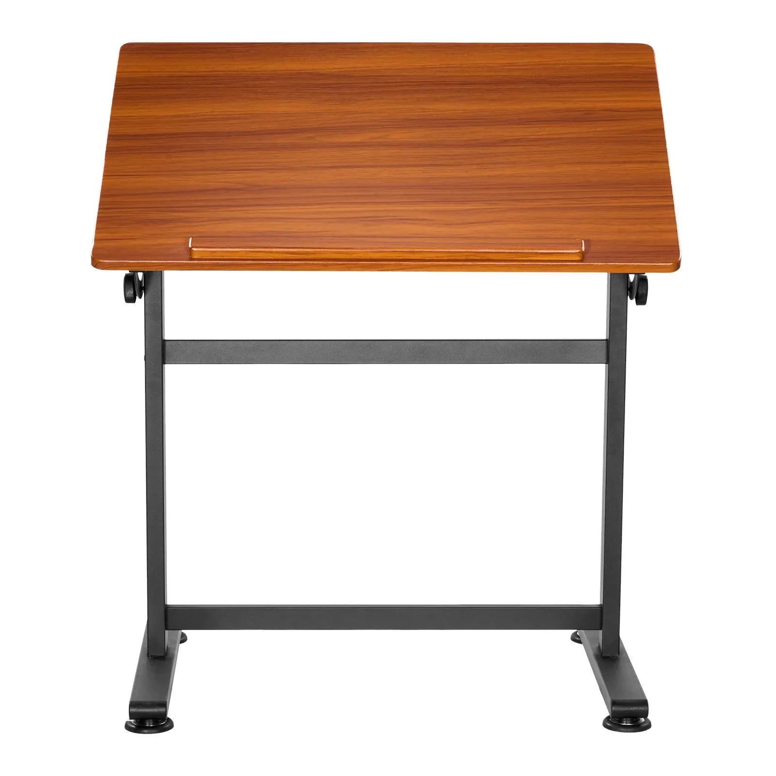 VEVOR Drafting Table Adjustable 0°–90° Tilt Wooden Drawing Desk with H-Frame - Mekamart Australia