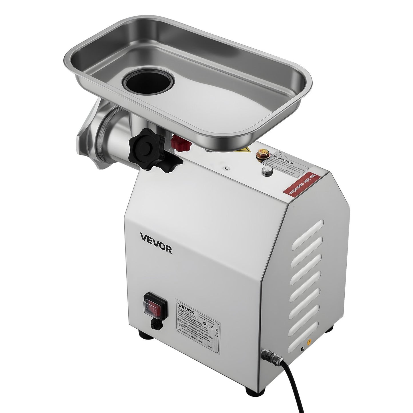 VEVOR Commercial Electric Meat Grinder 5.5 Lbs/Min Sausage Stuffer Maker Kitchen