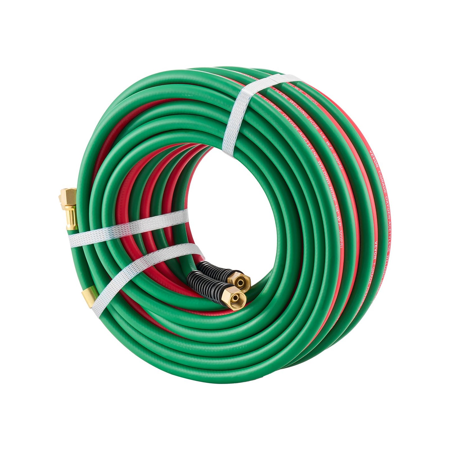 Oxygen Acetylene Hose 1/4-Inch x 50FT T Grade Hose 300PSI Max Working Pressure