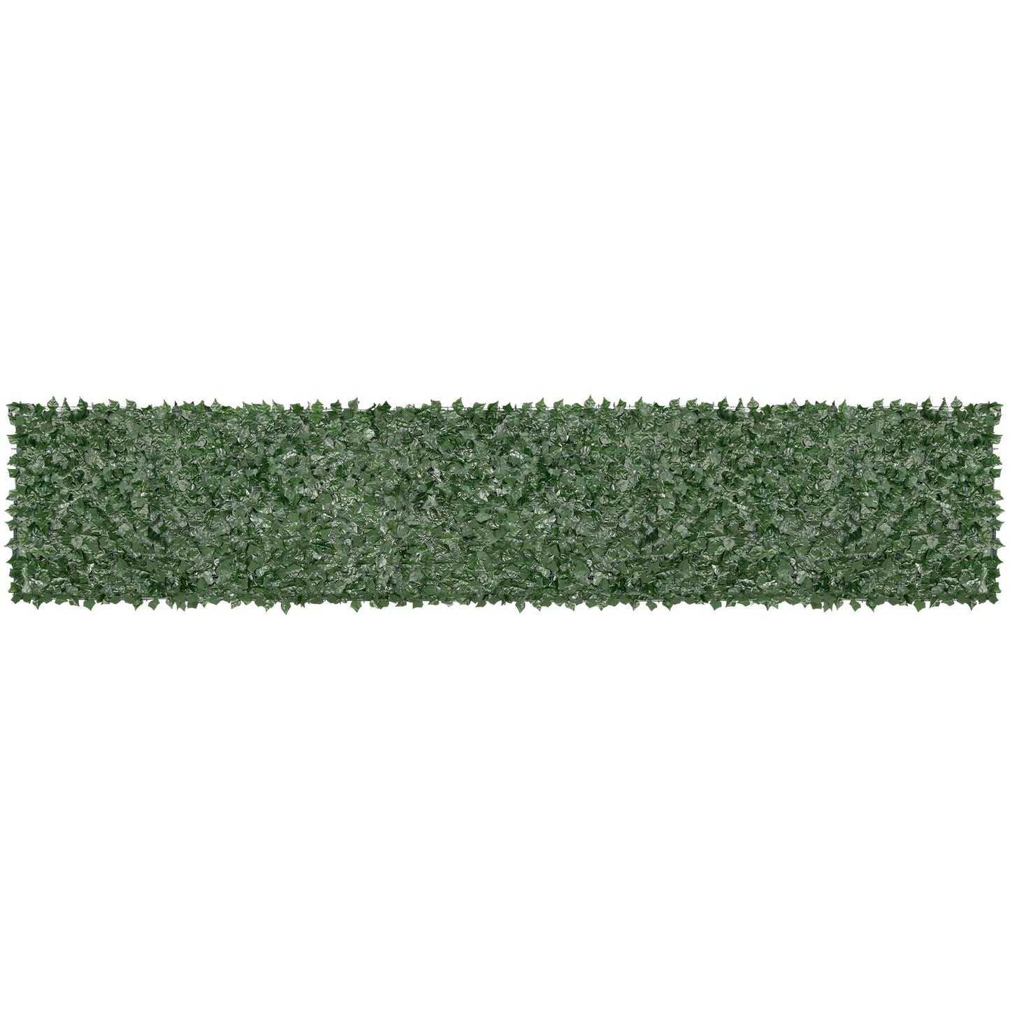 VEVOR Ivy Privacy Fence, 39 x 198in Artificial Green Wall Screen, Greenery Ivy Fence with Mesh Cloth Backing and Strengthened Joint, Faux Hedges Vine Leaf Decoration for Outdoor Garden, Yard, Balcony