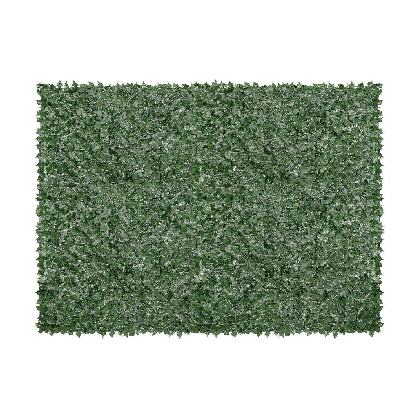 VEVOR Ivy Privacy Fence, 1830 x 2440 mm Artificial Green Wall Screen, Greenery Ivy Fence with Mesh Cloth Backing and Strengthened Joint, Faux Hedges Vine Leaf Decoration for Outdoor Garden, Yard
