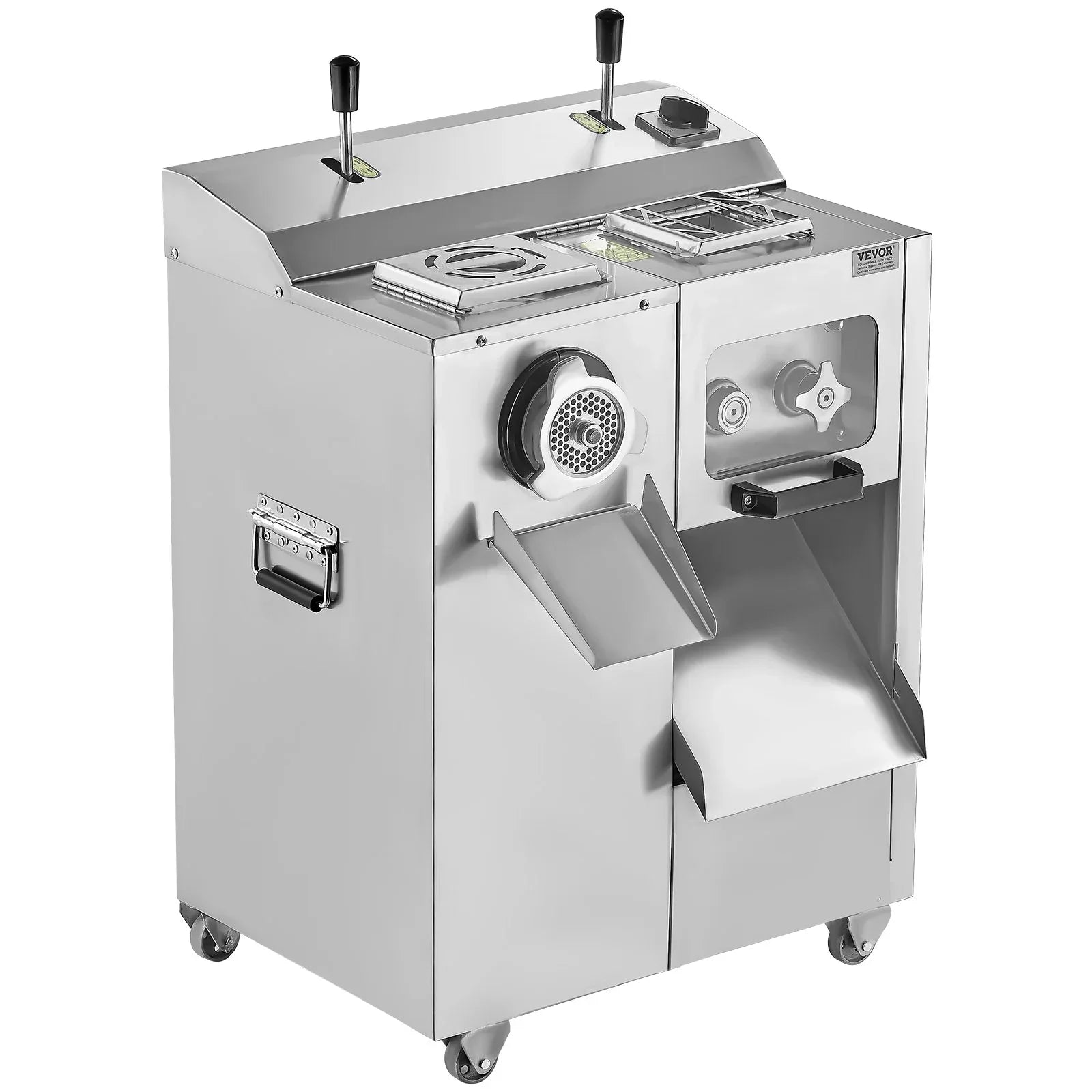 VEVOR Commercial Electric Meat Grinder Slicer 6.35 kg/Min Sausage Stuffer Maker - Mekamart Australia