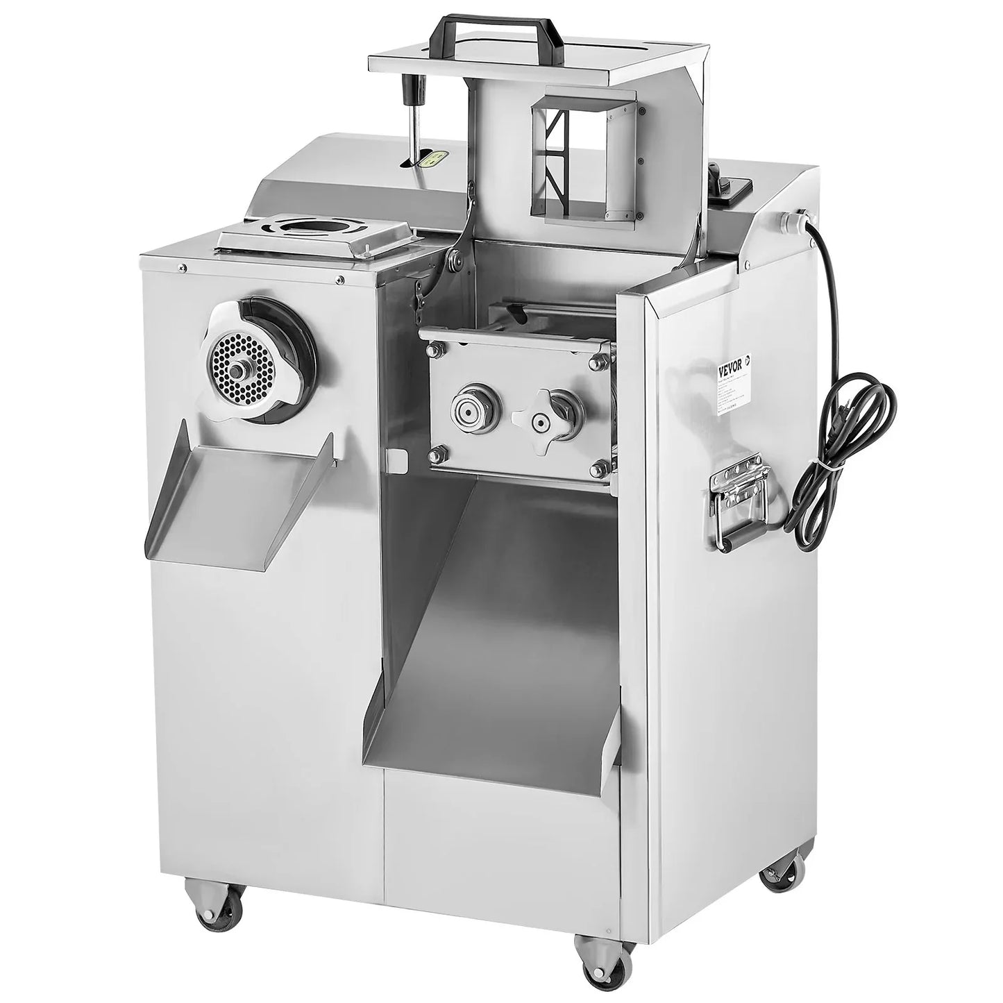 VEVOR Commercial Electric Meat Grinder Slicer 6.35 kg/Min Sausage Stuffer Maker - Mekamart Australia