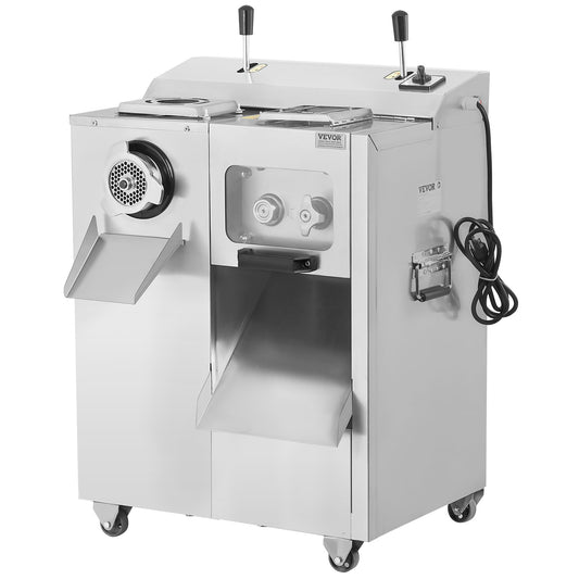 VEVOR Commercial Electric Meat Grinder Slicer 6.35 kg/Min Sausage Stuffer Maker