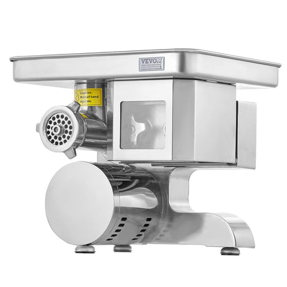 VEVOR Commercial Electric Meat Grinder Slicer 4.99 kg/Min Sausage Stuffer Maker