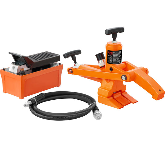 VEVOR Hydraulic Bead Breaker, 1000 PSI Tire Bead Breaker with Metal Foot Pump, Heavy-duty Steel Bead Breaker Tool for Tractors, Trucks, Buses, Lawn Mowers, ATVs