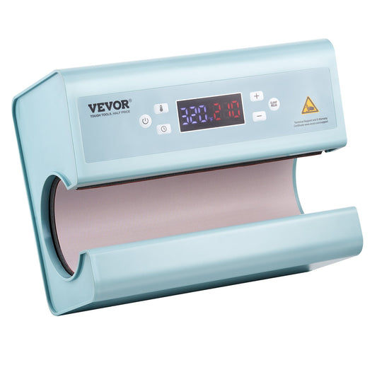 VEVOR Auto Tumbler Heat Press Machine 325-887 ml Sublimation Mug Heat Press Blue