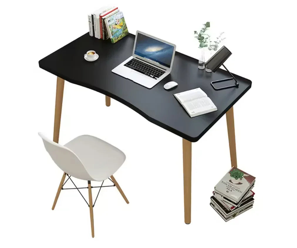 Computer Desk Table Study - Black / 80 CM - Mekamart Australia