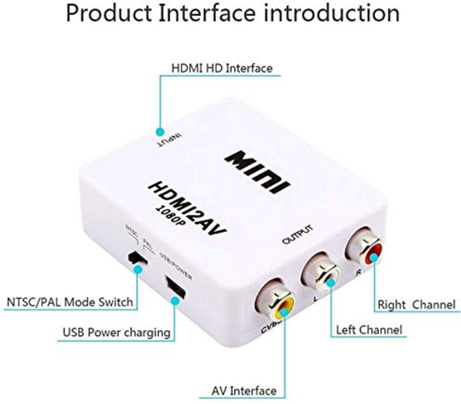HDMI to AV Converter