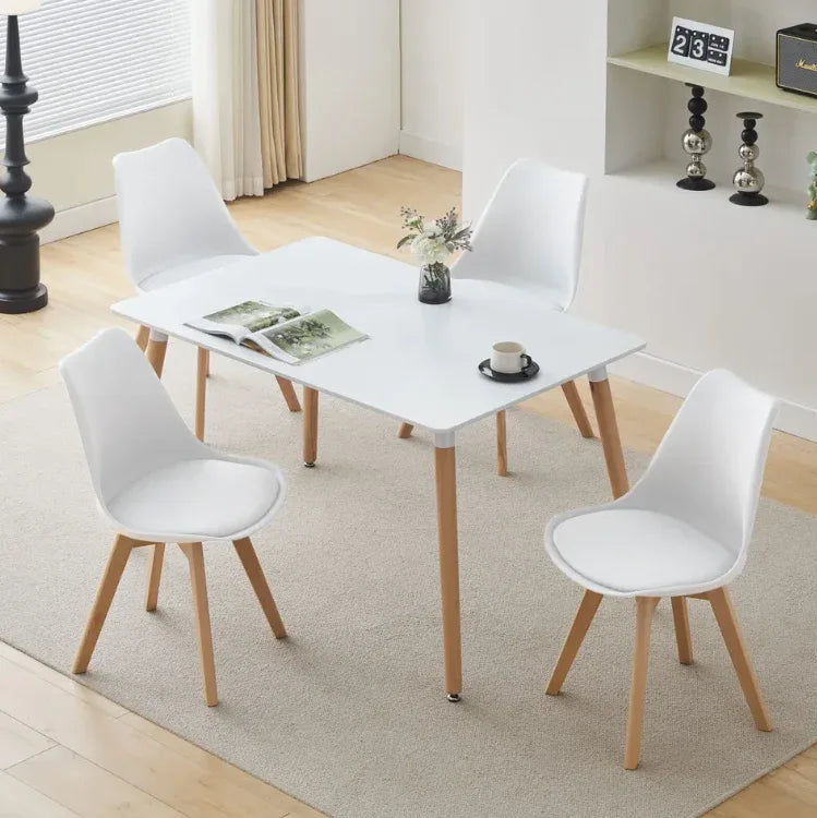 Dining Table White - Mekamart Australia