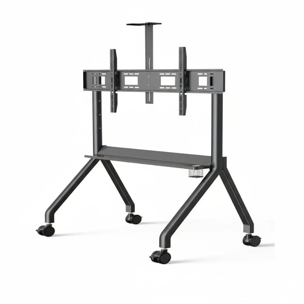 Universal TV Stand for Height Adjustable Mobile TV Cart for 55-120 Inch