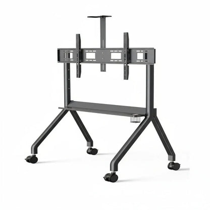 Universal TV Stand for Height Adjustable Mobile TV Cart for 55-120 Inch
