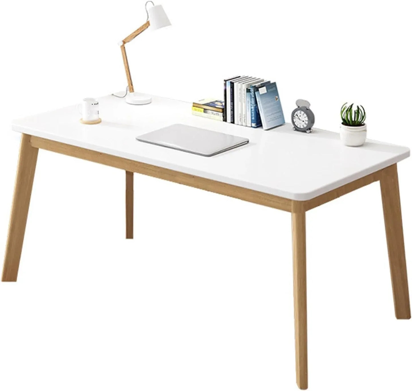 Computer Desk Study Desk 120 CM White - Mekamart Australia