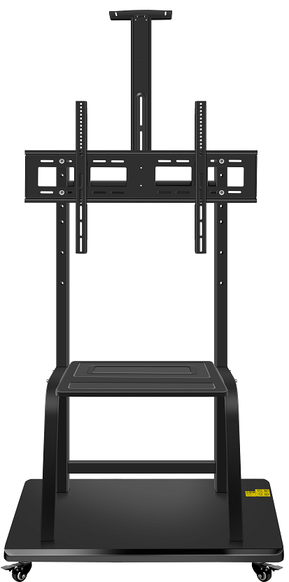 Tv Stand Cart Trolley 32 To 75 Inch Mobile Tv Cart Universal Flat Screen Rolling Trolley Console Stand