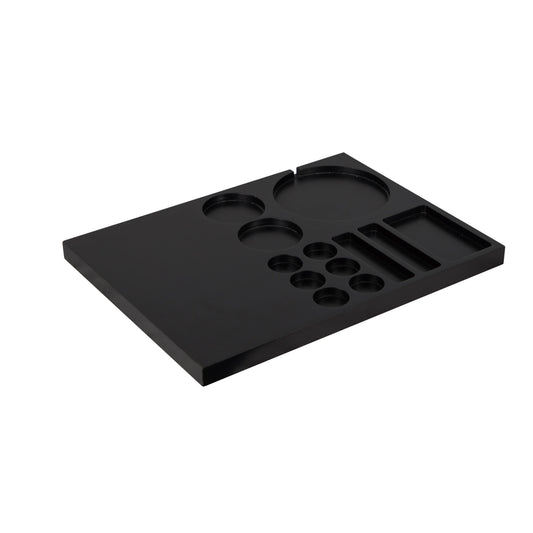 Beech Wood Kettle Tray - Black