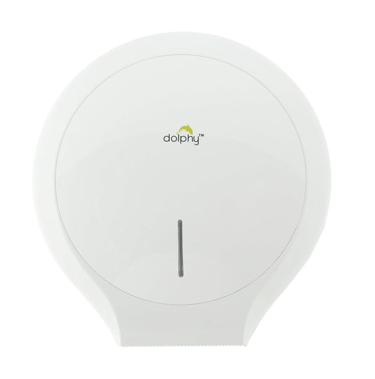 CLASSIC Jumbo Toilet Paper Roll Dispenser - White
