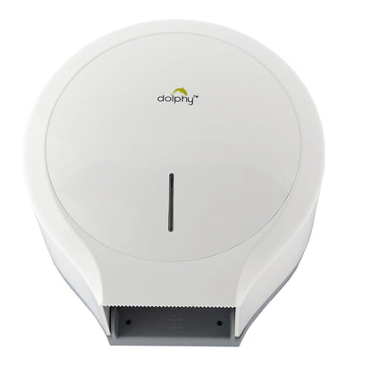 CLASSIC Jumbo Toilet Paper Roll Dispenser - White