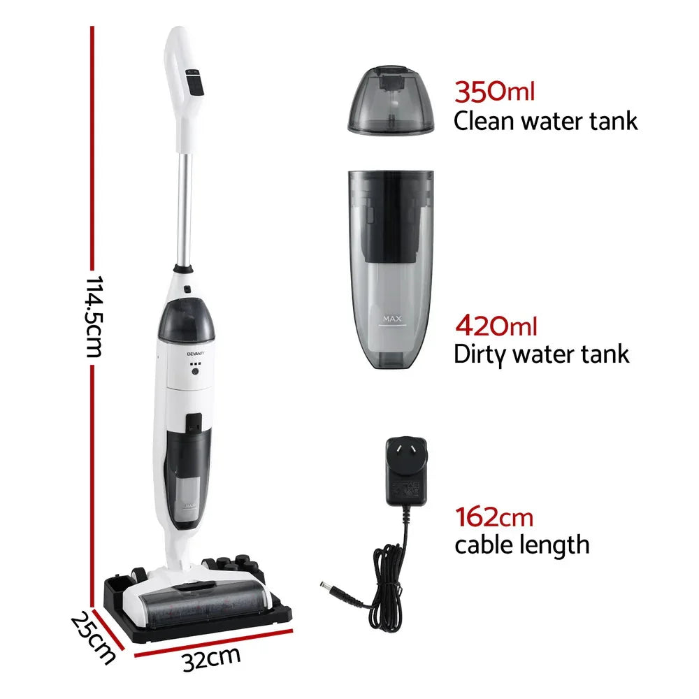 Devanti Wet Dry Stick Vacuum Cleaner 200W - Mekamart Australia