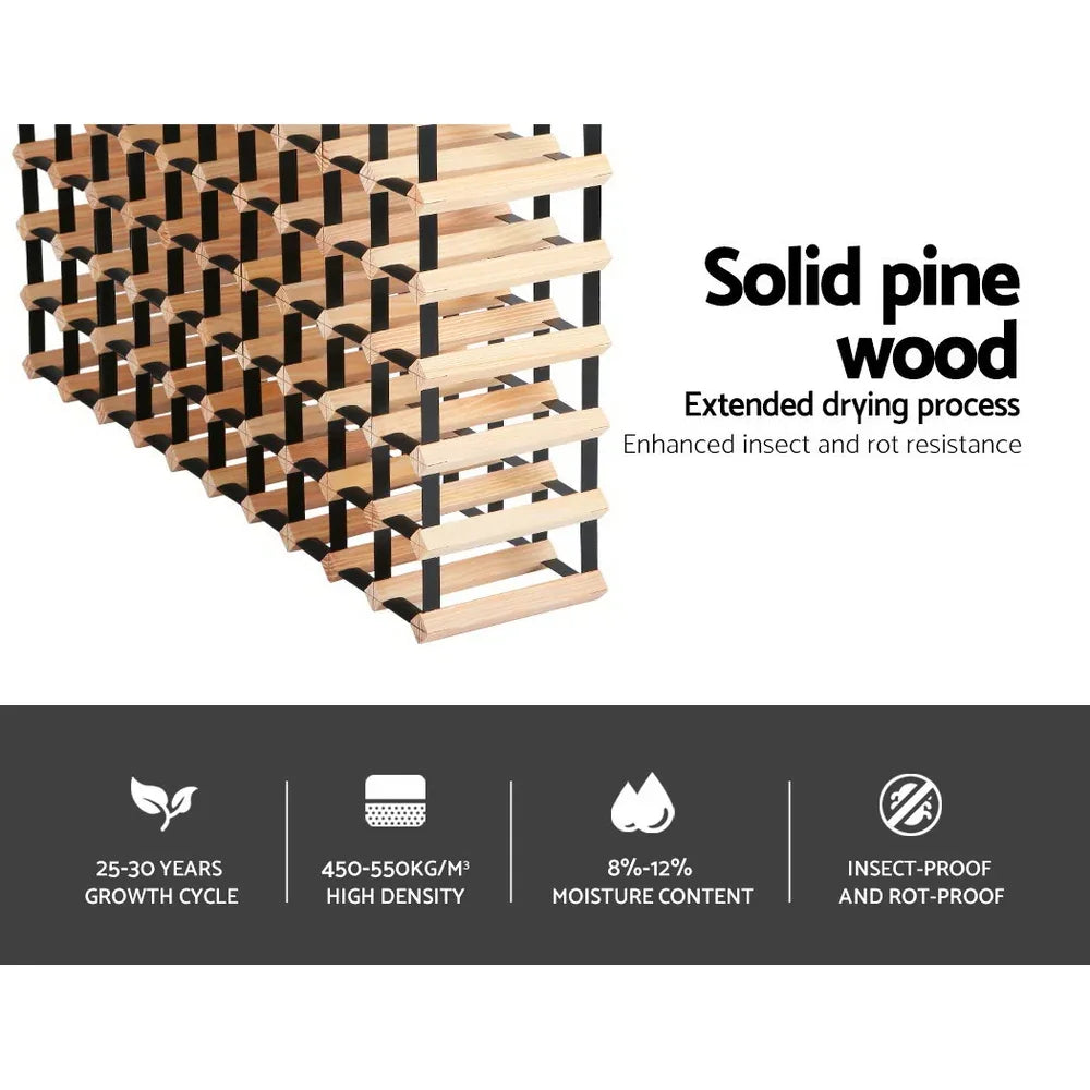 Artiss Wine Rack 110 Bottle - Mekamart Australia