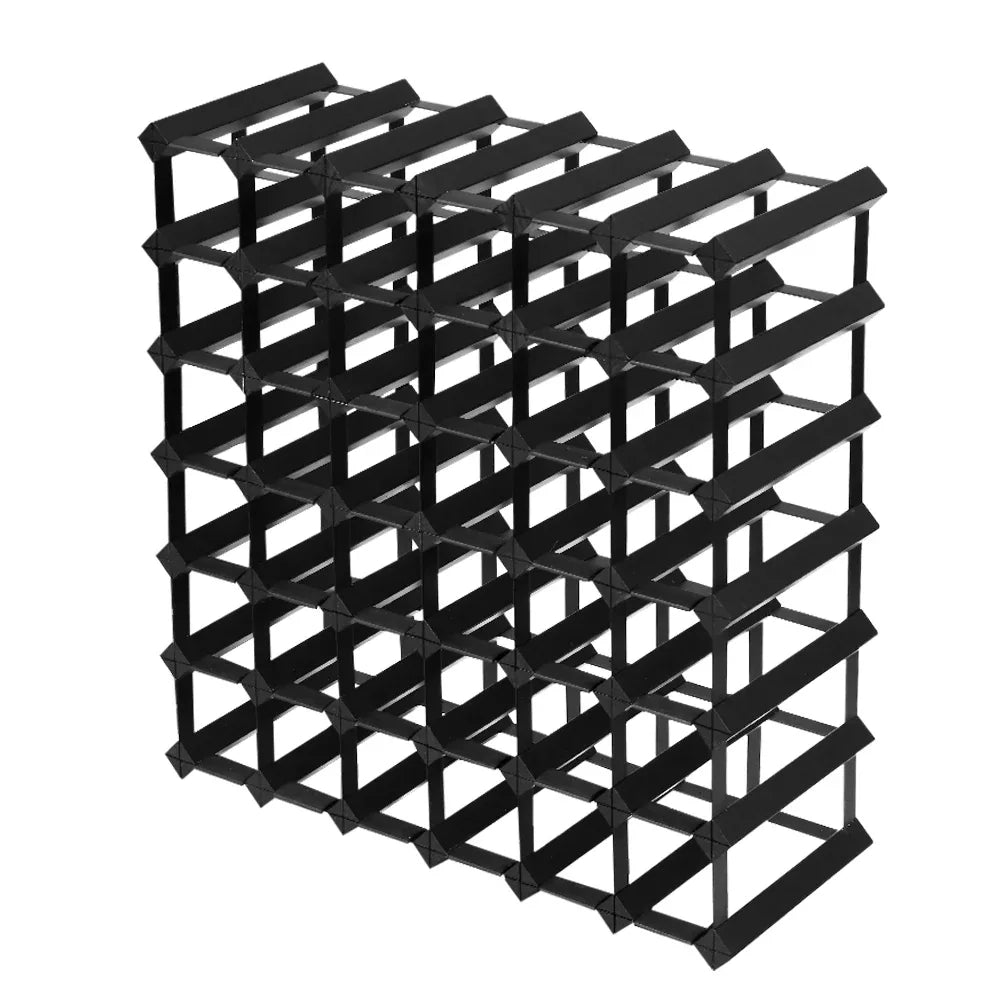 Artiss Wine Rack 42 Bottle Black - Mekamart Australia
