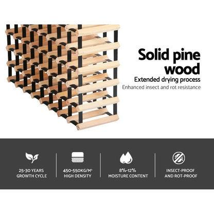 Artiss Wine Rack 72 Bottle - Mekamart Australia