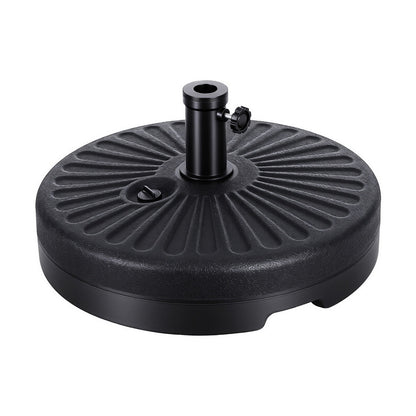 Instahut Outdoor Umbrella Base Weight Round Plastic Pole Holder 30-48mm Beach
